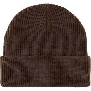 Men Women Coffee Warm Cuff Beanie Knit Skull Cap for Running Hiking Gardening